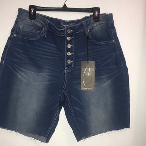 NEW Copperflash Curvy High Rise Ladies Jeans Shorts
